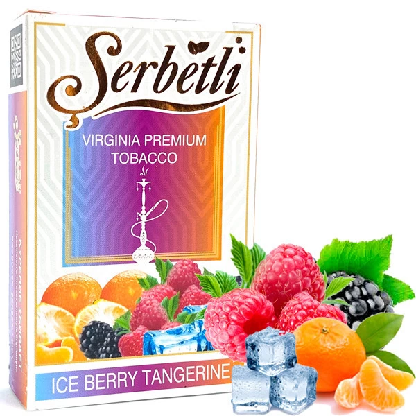 Тютюн Serbetlі Ice Berry Tangerine (Ягоди Мандарин Лід) 50гр