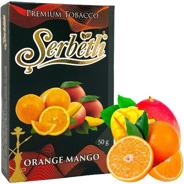 Тютюн Serbetlі Orange Mango (Апельсин Манго) 50гр