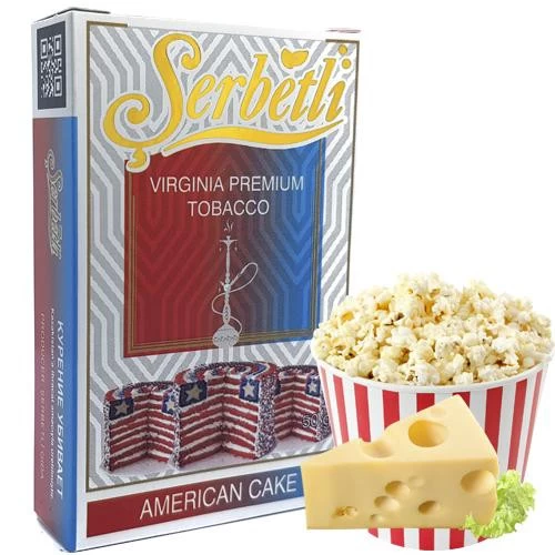 Тютюн Serbetli American Cake (Американський Пиріг) 50гр