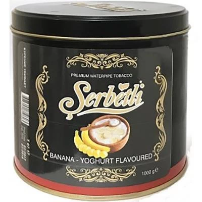 Тютюн Serbetli Banana Yoghurt (Банановий Йогурт) 1кг