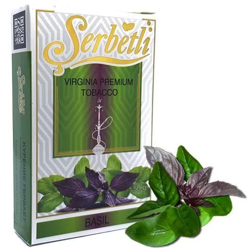 Тютюн Serbetli Basil (Базилік) 50гр