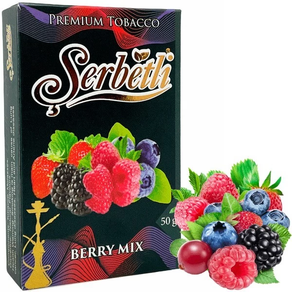 Тютюн Serbetli Berry Mix (Ягода Мікс) 50гр