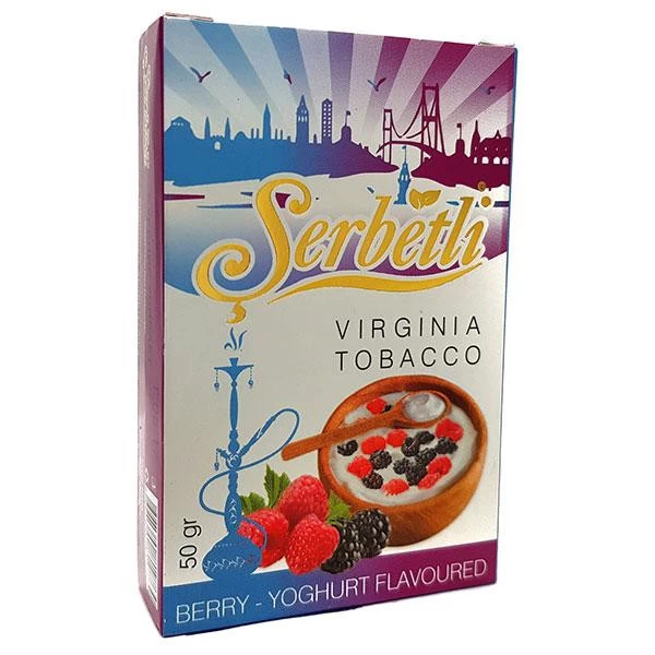 Тютюн Serbetli Berry Yoghurt (Ягідний Йогурт) 50гр