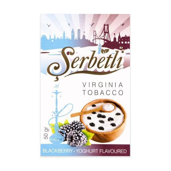 Тютюн Serbetli Blackberry Yoghurt (Ожинний Йогурт) 50гр