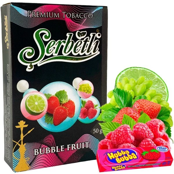 Тютюн Serbetli Bubble Fruit (Бабл Фрут) 50гр