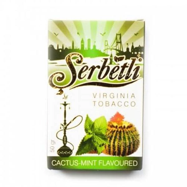 Тютюн Serbetli Cactus Mint (Кактус з М'ятою) 50гр