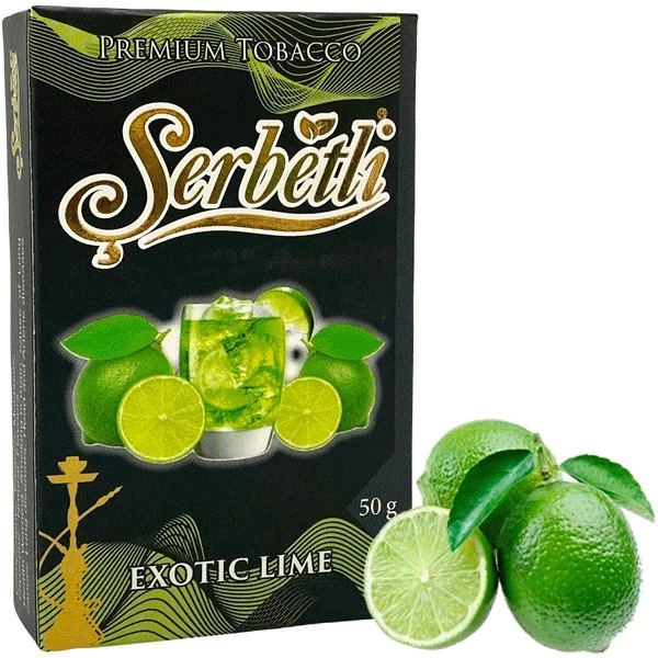 Тютюн Serbetli Exotiс Lime (Екзотик Лайм) 50гр