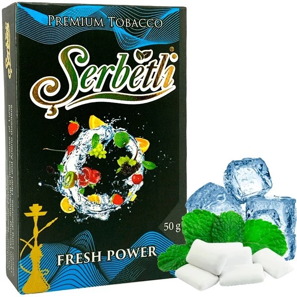 Тютюн Serbetli Fresh Power (Свіжа Сила) 50гр