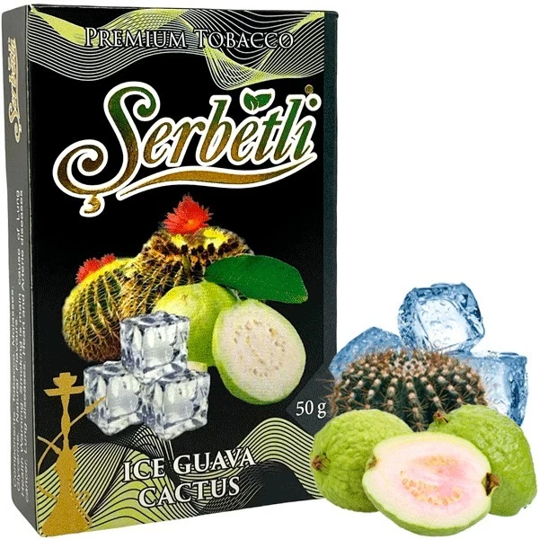 Тютюн Serbetli Ice Guava Cactus (Лід Гуава Кактус) 50гр