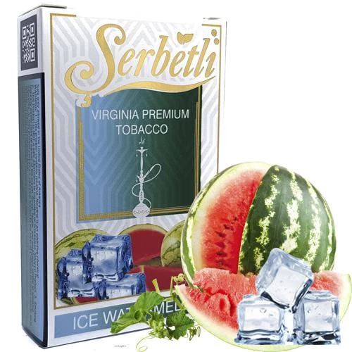 Тютюн Serbetli Ice Watermelon (Кавун Лід) 50гр