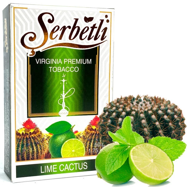 Тютюн Serbetli Lime Cactus (Лайм Кактус) 50гр