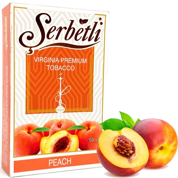 Тютюн Serbetli Peach (Персик) 50гр