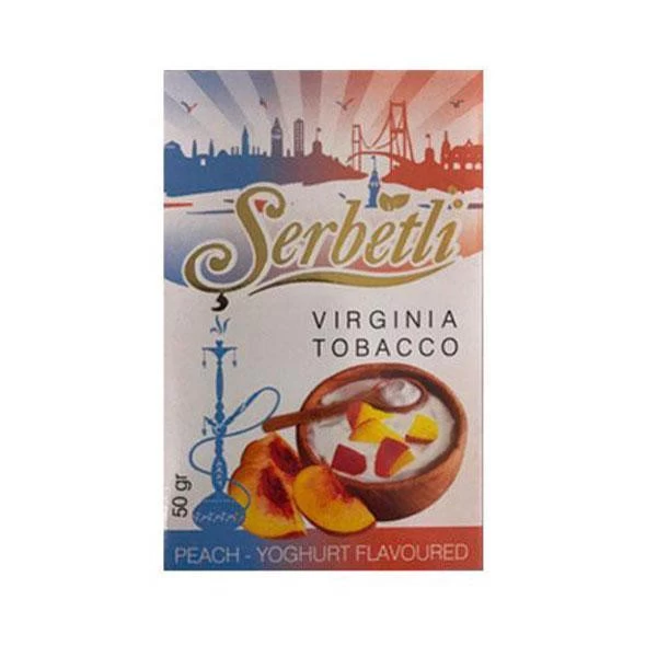 Тютюн Serbetli Peach Yoghurt (Персиковий Йогурт) 50гр