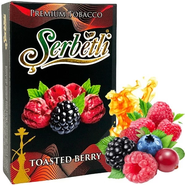 Тютюн Serbetli Toasted Berry (Запечені Ягоди) 50гр