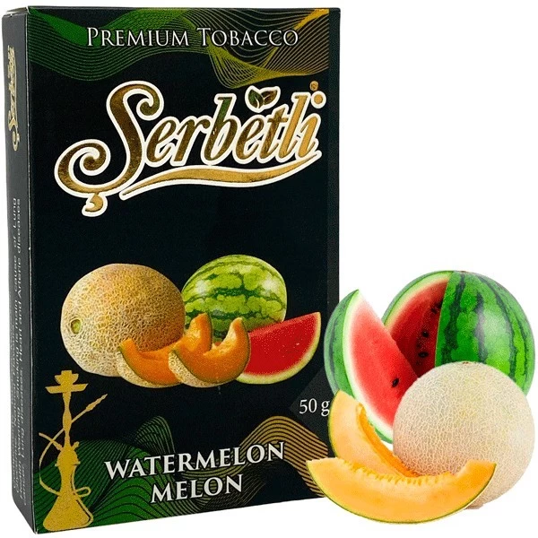 Тютюн Serbetli Watermelon Melon (Кавун Диня) 50гр