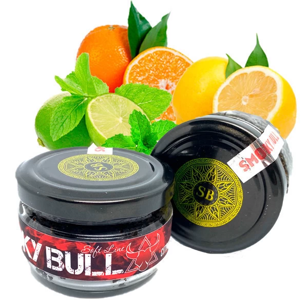 Табак Smoky Bull Soft Line Citrus Mint (Цитрус Мята) 40 гр