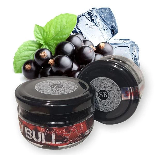 Тютюн Smoky Bull Soft Line Ice Black Currant (Смородина Лід) 100 гр