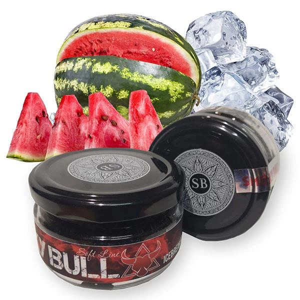 Тютюн Smoky Bull Soft Line Ice Watermelon (Кавун Лід) 50 гр