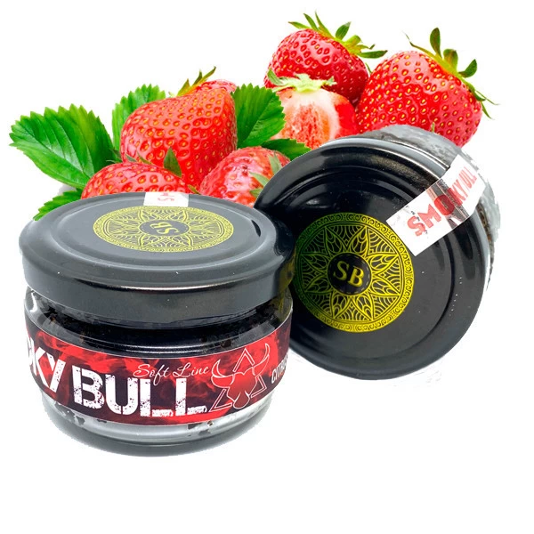 Тютюн Smoky Bull Soft Line Wild Strawberry (Суниця) 100 гр