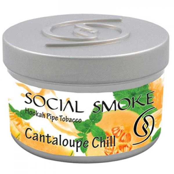 Тютюн Social Smoke Cantaloupe Chill (Диня канталупа з М'ятою) 100гр