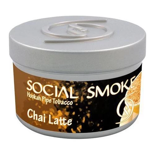 Тютюн Social Smoke Chai Latte (Чорний Чай з кардамоном і Спеціями) 100гр