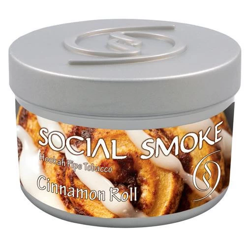 Тютюн Social Smoke Cinnamon Roll (Коричний Ролл) 100гр