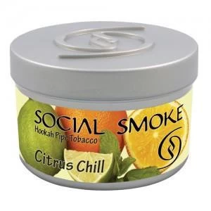 Тютюн Social Smoke Citrus Chill (Крижаний Цитрус) 100гр