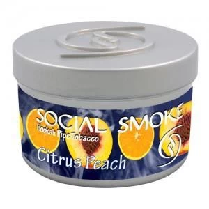 Тютюн Social Smoke Citrus Peach (Цитрус з Персиком) 250гр