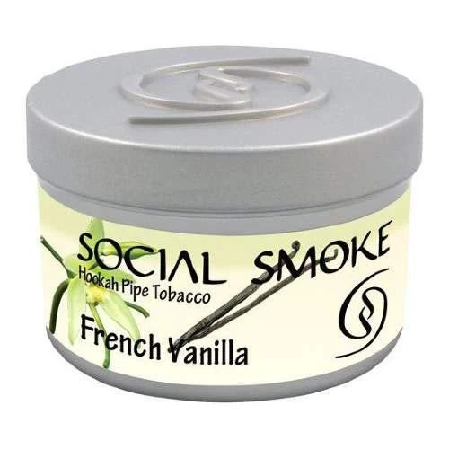 Тютюн Social Smoke French Vanilla (Французька Ваніль) 100гр