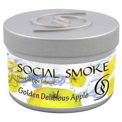 Тютюн Social Smoke Golden Delicious Apple (Фірмове Яблуко) 100гр