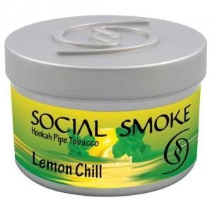 Тютюн Social Smoke Lemon Chill (Свіжий Лимон) 250гр