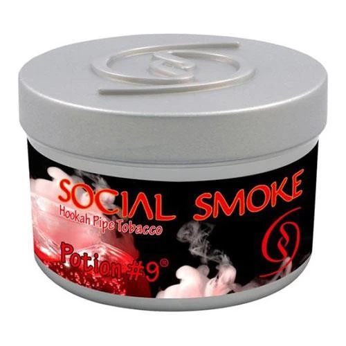 Табак Social Smoke Potion #9 (Микс Дыни, Вишни, Малины и Ананаса) 250гр