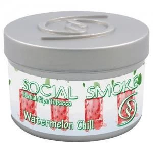 Табак Social Smoke Watermelon Chill (Свежий Арбуз) 250гр