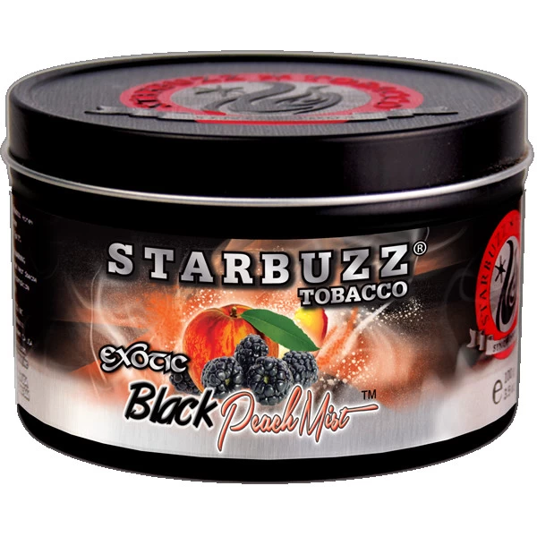 Табак Starbuzz Black Peach Mist (Черный Персик) 100гр