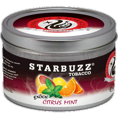 Табак Starbuzz Citrus Mint (Цитрус Мята) 100гр