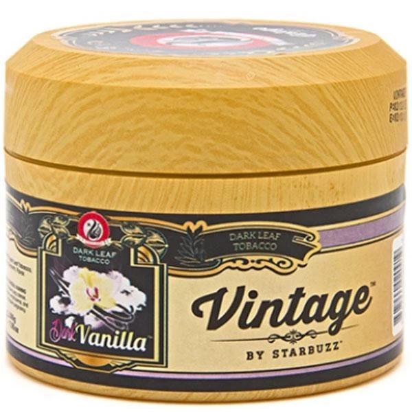 Тютюн Starbuzz Vintage Dark Vanilla (Ваніль) 200гр