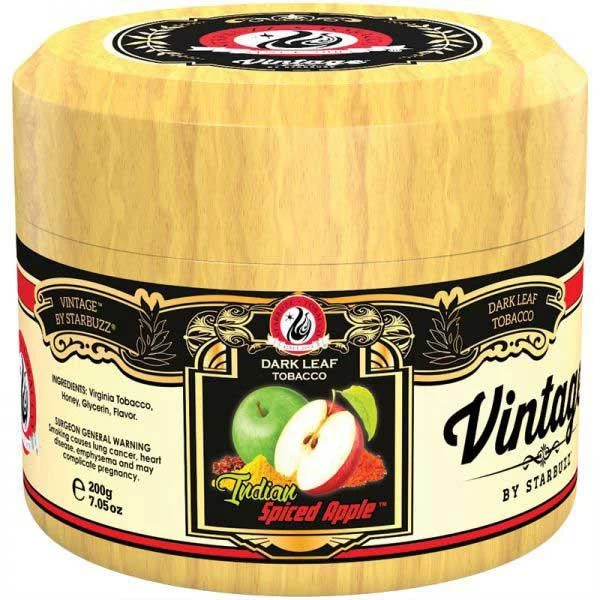 Тютюн Starbuzz Vintage Indian Spiced Apple (Пряні Яблука) 200гр