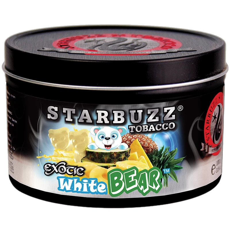 Тютюн Starbuzz White Bear (Білі Ведмедики) 250гр