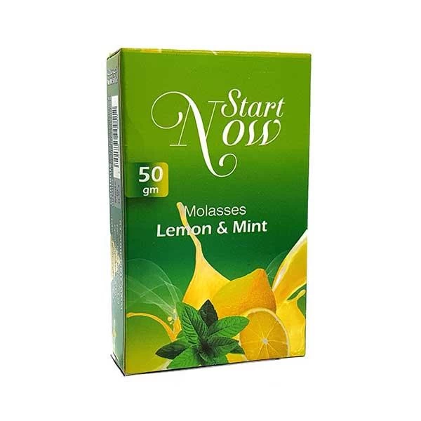 Тютюн Start Now Lemon Mint (Лимон М'ята) 50гр