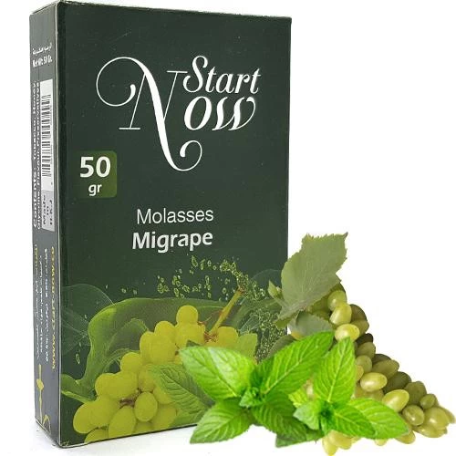 Тютюн Start Now Migrape (Виноград М'ята) 50гр