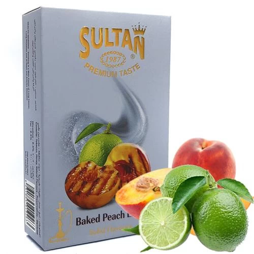 Тютюн Sultan Baked Peach Lime (Пряний Персик з Лаймом) 50 гр