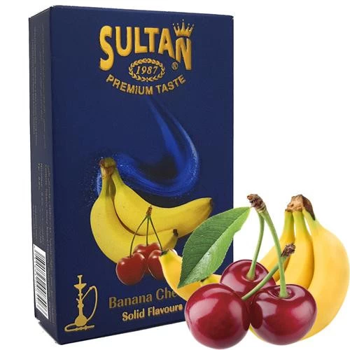 Тютюн Sultan Banana Cherry (Банан Вишня) 50 гр