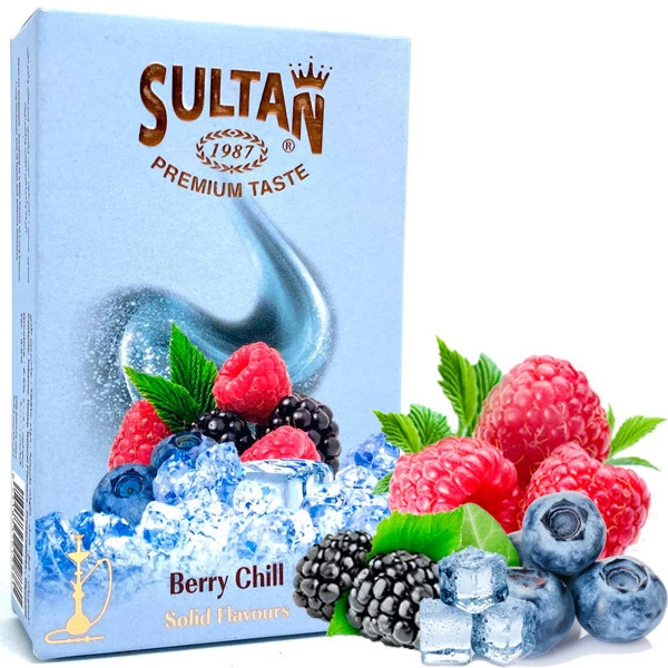 Тютюн Sultan Berry Chill (Ягоди Чіллі) 50 гр