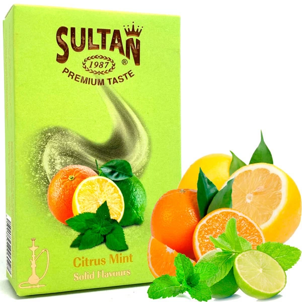 Тютюн Sultan Citrus Mint (Цитрус М'ята) 50 гр