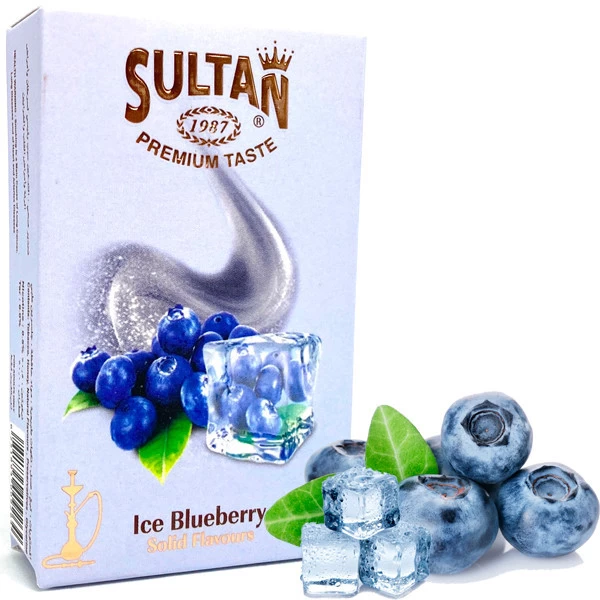 Тютюн Sultan Ice Blueberry (Чорниця Лід) 50 гр