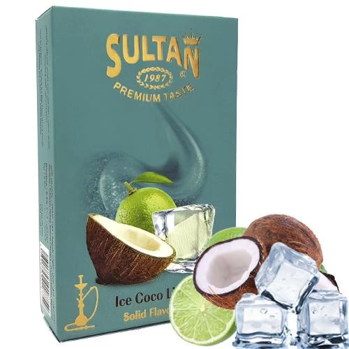 Тютюн Sultan Ice Coco Lime (Кокос Лайм Лід) 50 гр