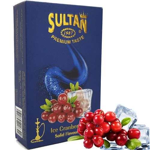 Тютюн Sultan Ice Cranberry (Журавлина Лід) 50 гр