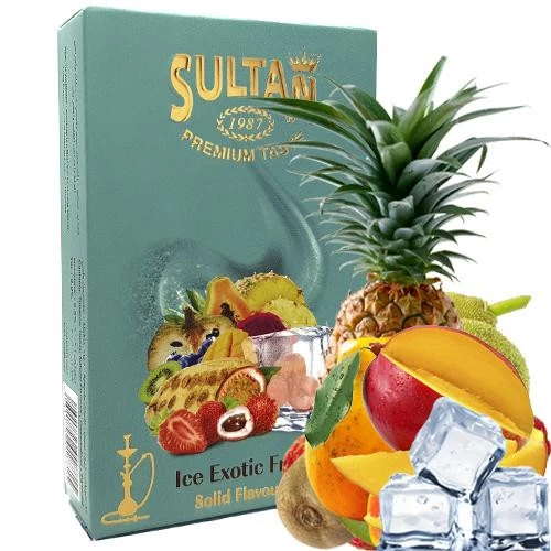 Тютюн Sultan Ice Exotic Fruit (Екзотичні Фрукти Лід) 50 гр