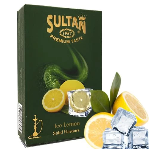 Тютюн Sultan Ice Lemon (Лимон Лід) 50 гр