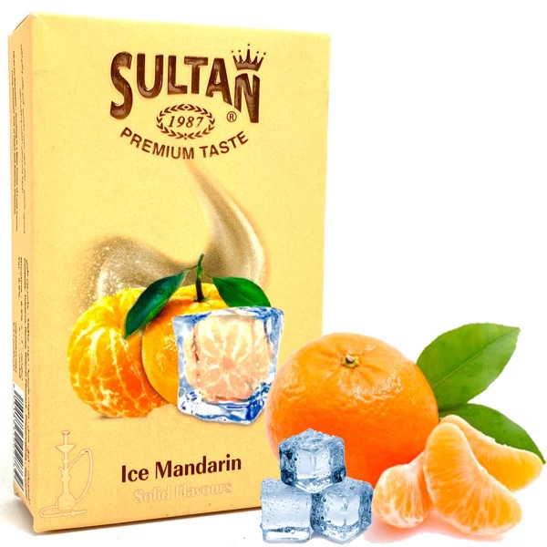 Тютюн Sultan Ice Mandarin (Мандарин Лід) 50 гр